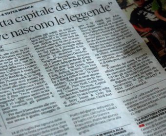無料体験レッスン：イタリア語 「新聞から読み解いていく文法講座」2021年1月開講講座