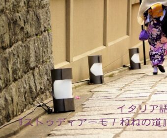 イタリア語野外研修 『ストゥディアーモ！ねねの道』７月１８日